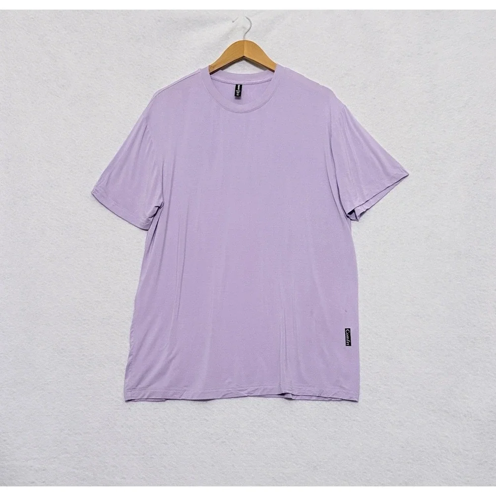 Comfrt Cloud Lounge Set Size Large Lavender Elastic Waist Drawstring Cozy Luxe